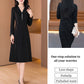 Vestido Glitter Slim Fit Media Cremallera