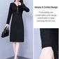 Vestido Glitter Slim Fit Media Cremallera