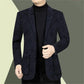 Blazer informal de corte clásico y botonadura sencilla para hombre