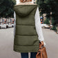 ¡Gran Regalo🎁Otoño de la Mujer Chaleco reversible sin mangas chaqueta de lana de imitación-[Sin Franqueo]