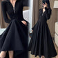 👗Vestido largo de mujer estilo francés Hepburn