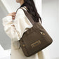 Moda Simple Bolsa de hombro de nylon de gran capacidad（49%OFF)