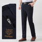 🎁🎁 ¡Gran regalo para él! Pantalones de traje elásticos y forrados de felpa para hombre