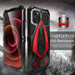 [El mejor regalo para el teléfono] Metal Armor Sports Car Style iPhone Case