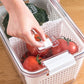 😎[Regalo práctico] Contenedor de almacenamiento de frutas y verduras frescas