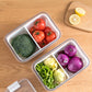 😎[Regalo práctico] Contenedor de almacenamiento de frutas y verduras frescas
