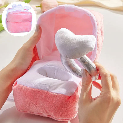 🎁🎁Caja sorpresa de felpa para anillos