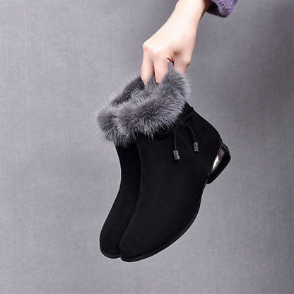 Botas De Mujer Cálidas, Gruesas, Antideslizantes Y De Moda