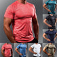 CAMISETA DEPORTIVA CASUAL DE COLOR LISO™